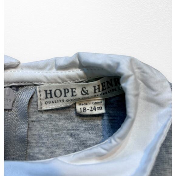 Hope & Henry French Look Ponte Dress, 18-24 Months - Picture 5 of 7